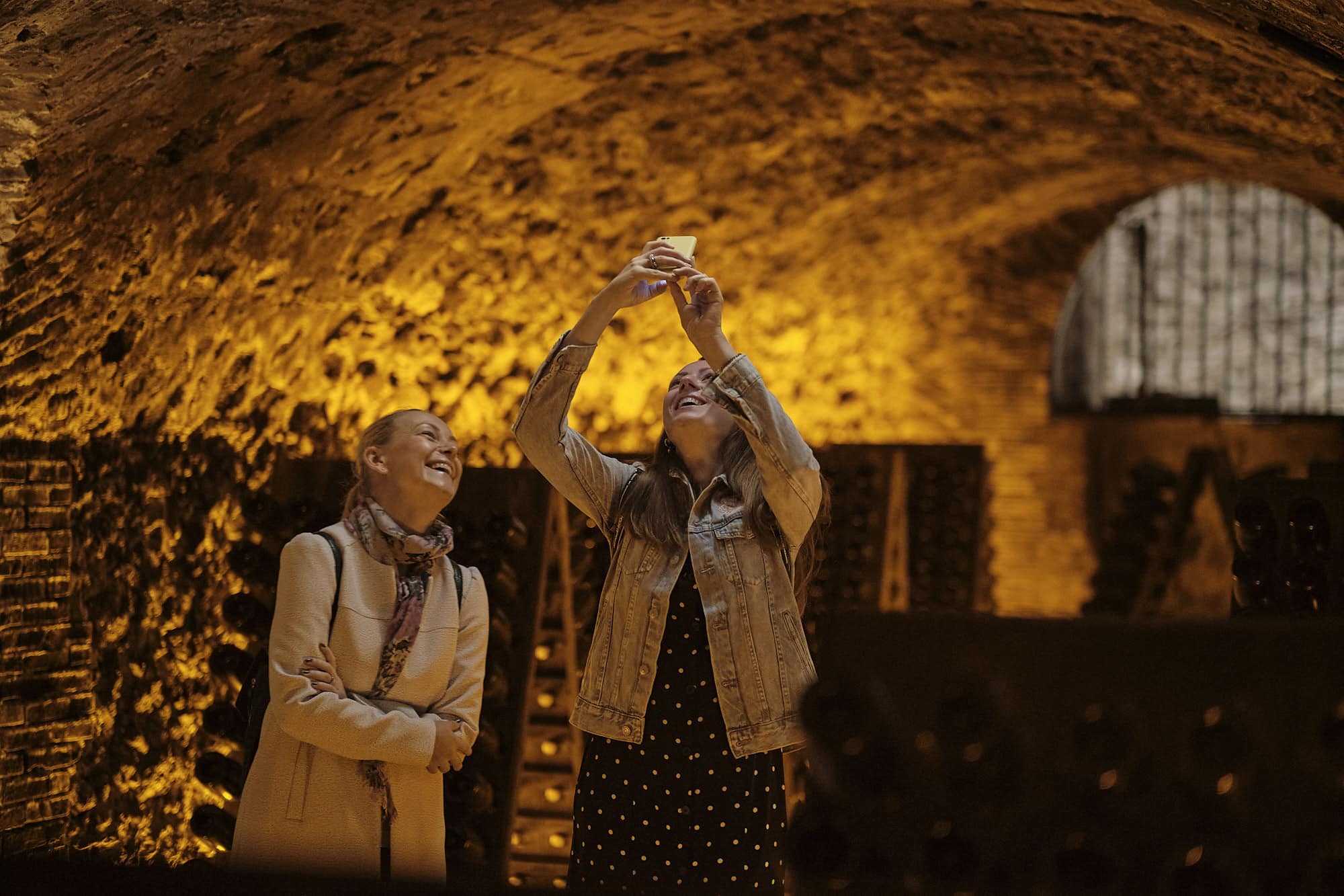 Visiteurs cave Champagne Boizel - Epernay Tourisme