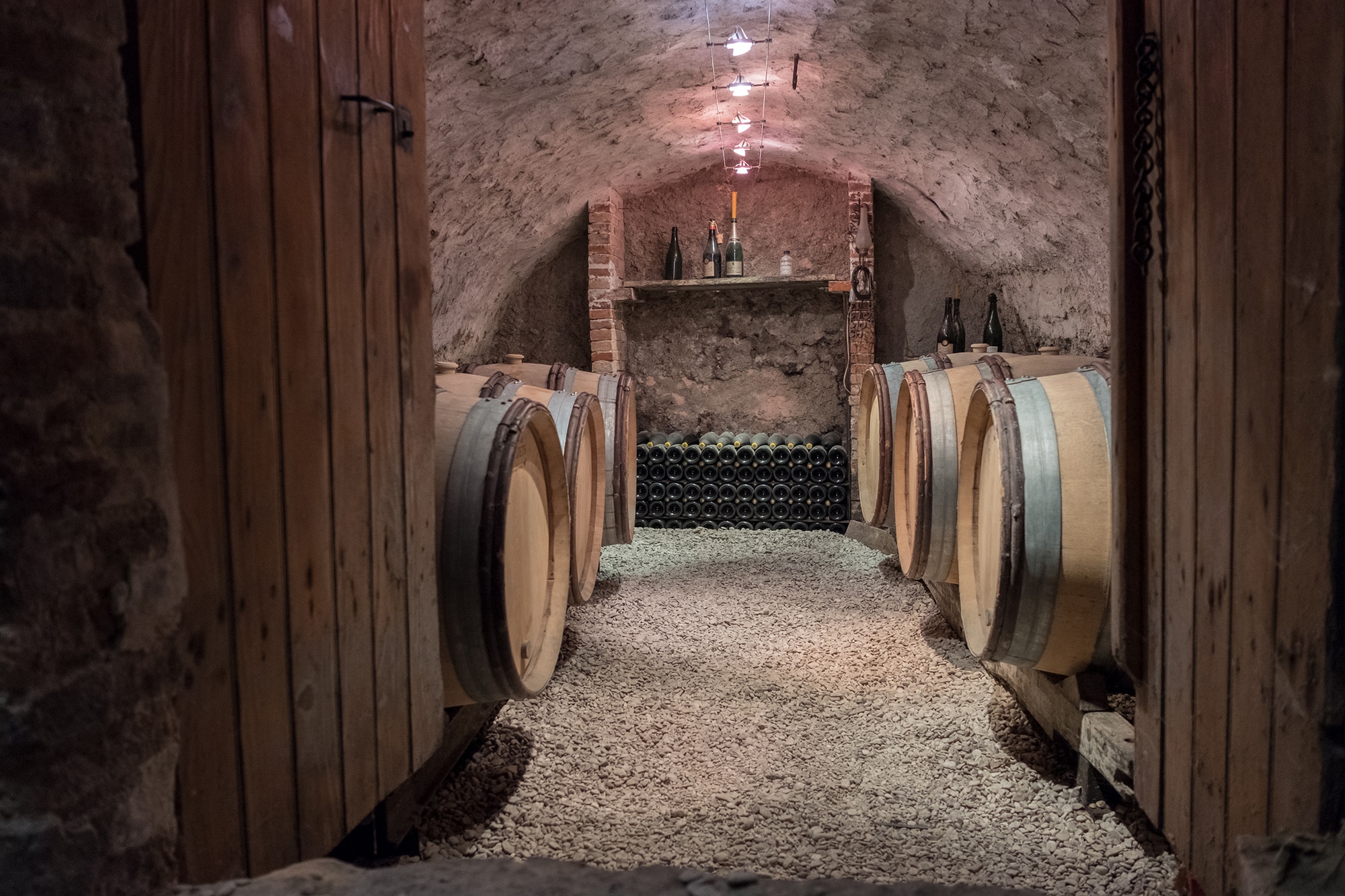 tonneaux dans les caves de champagne Desruets - Epernay tourisme